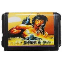 Rambo 3 (Рэмбо 3) - шикарная экшен стрелялка Sega на русском языке по мотивам одноимённого фильма (без коробки)