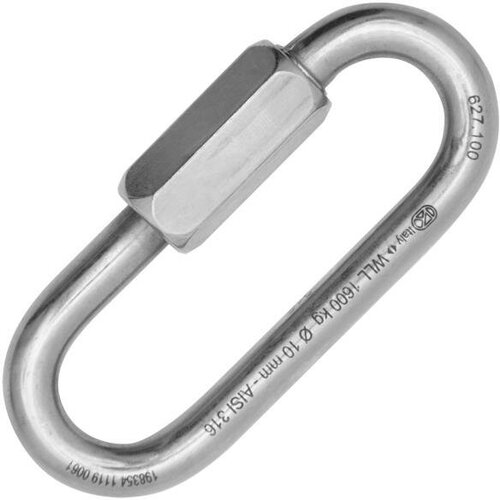 Карабин Quick Link Long | Нержа | Kong (10) карабин camp d quick link 10 mm zinc plated