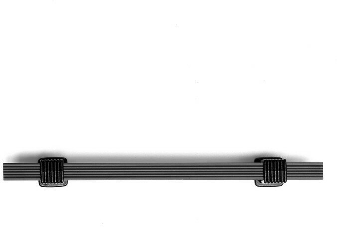 Ручка скоба CAPPIO, алюминий, м/о 128 мм, цвет черный - фотография № 6
