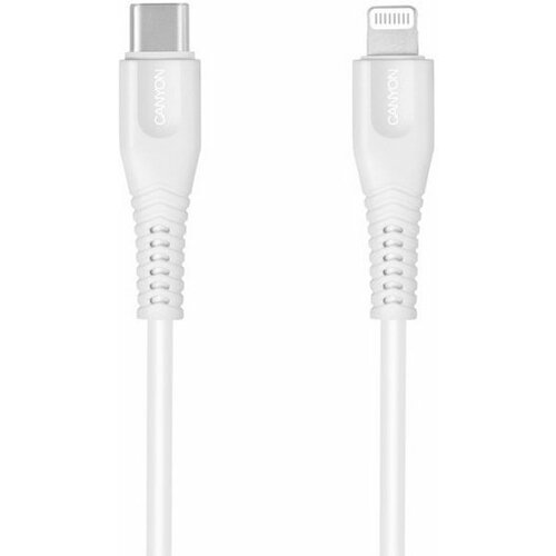 Кабель MFI-4, Lighting - USB-C, 18 Вт, быстрая зарядка, чип MFI, 1.2 м, белый