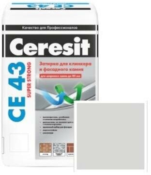 Затирка Ceresit CE 43 Super Strong 5-40 мм дымчато-белая 25 кг - фотография № 10