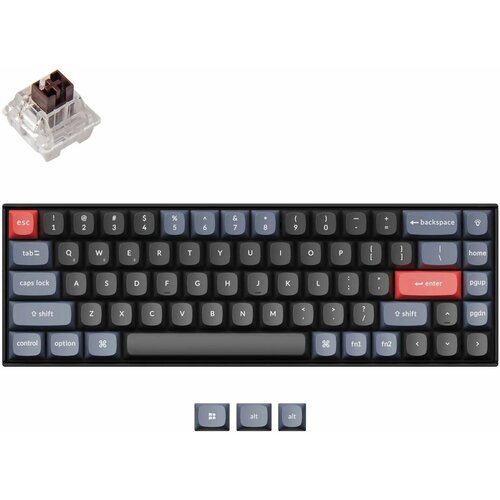 Беспроводная механическая клавиатура QMK Keychron K6 Pro, 68 клавиш, Hot-Swap (русская, английская раскладки)