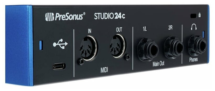 Внешняя звуковая карта PreSonus Studio 24c