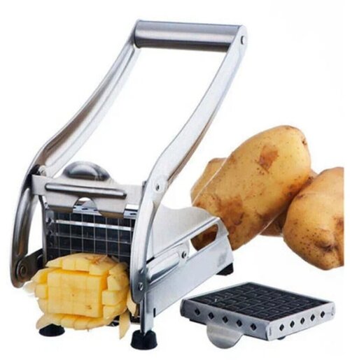 Картофелерезка ручная Potato chipper / Пресс для картофеля фри / Нарезка овощей