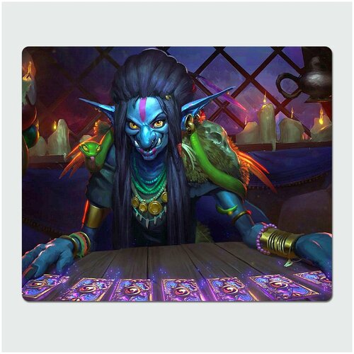 Коврик для компьютерной мышки ROCKET - Hearthstone, 23x19 см