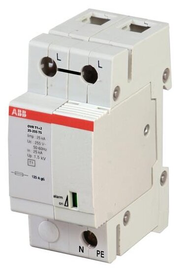 Ограничитель перенапряжения УЗИП ABB OVR T1+2 25 255 TS 2CTB815101R0300