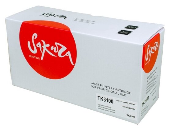 Картридж SAKURA TK3100 для Kyocera Mita черный , 12500 стр