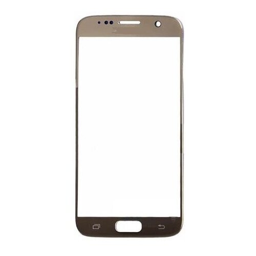 Стекло для Samsung Galaxy S7 G930 золотое