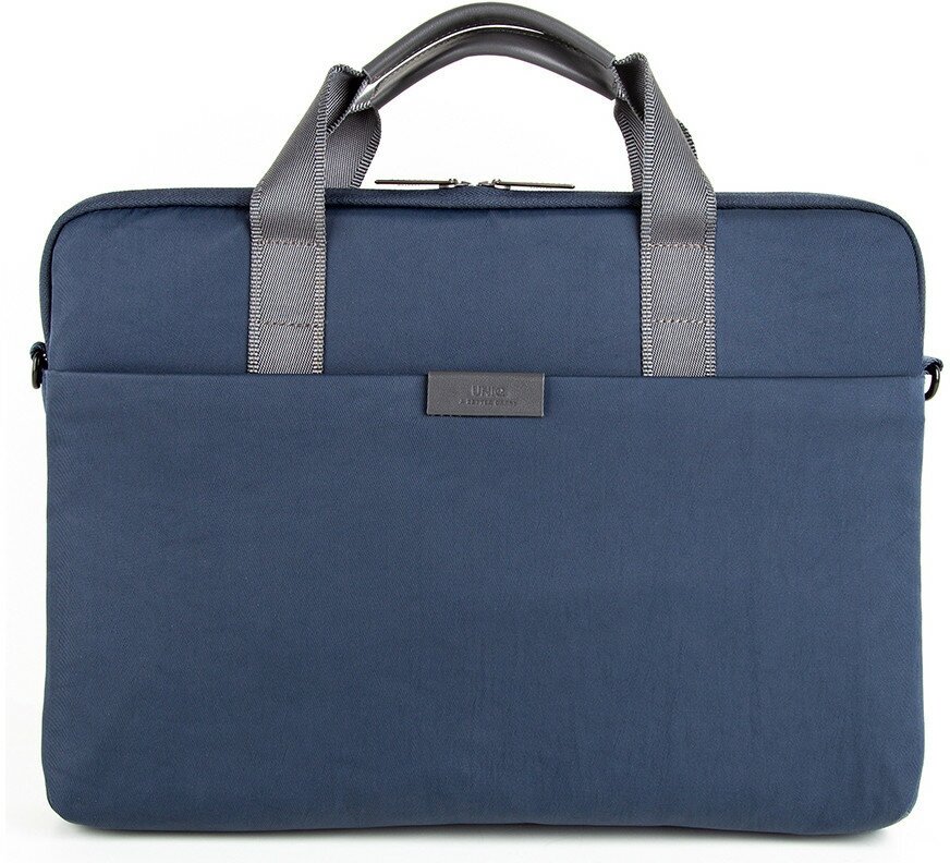 Сумка Uniq Stockholm Laptop Bag для ноутбуков 16', цвет синий (Abyss Blue)