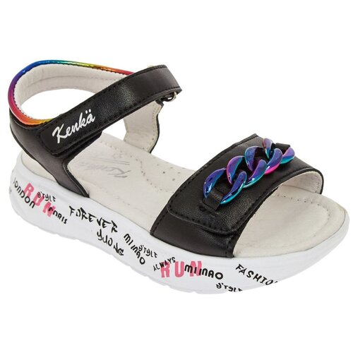 фото Босоножки kenka, ж цвет черный, размер 29