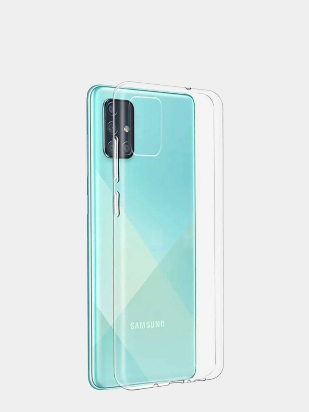 Накладка силикон для Samsung Galaxy M31s M317 2020 прозрачная