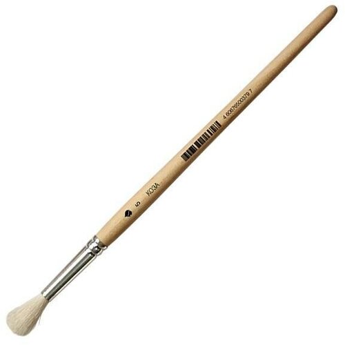 Кисть ХМ, коза, круглая, №5, 10шт.