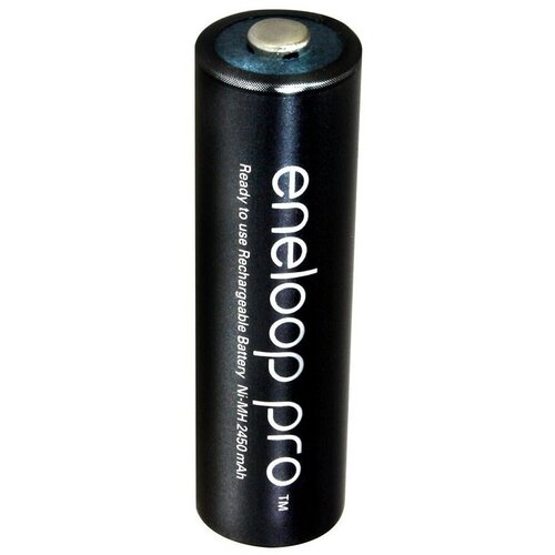 Аккумулятор Panasonic Eneloop Pro AA 2450mAh (BK-3HCDE/2BE), 2 шт. аккумуляторы panasonic eneloop pro aa блистер 4 штуки бокс