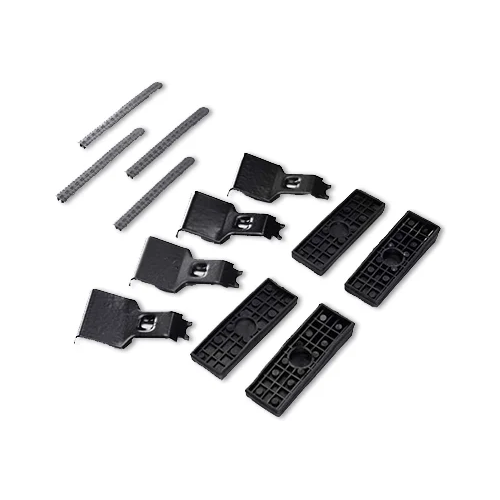 фото Багажник atlant (атлант) для kia pro cee'd 3-дв. хэтчбек 2008-н.в. на штатные места (стальные, прямоугольные дуги) арт. 8709+6011+8741