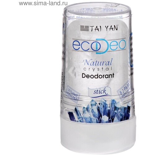 Дезодорант EcoDeo из цельного кристалла, 60 гр