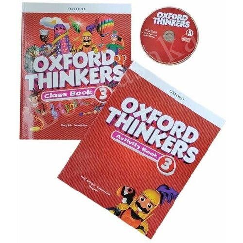 Комплект Oxford Thinkers Level 3 Class book+Activity book+CD