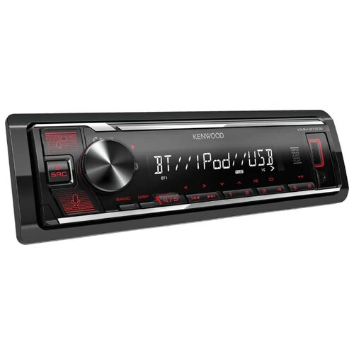 фото Автомагнитола kenwood kmm-bt206, черный