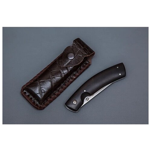 фото Мастерская сёмина складной нож из нержавеющей стали "тунгус", рукоять венге кузница сёмина юрия михайловича