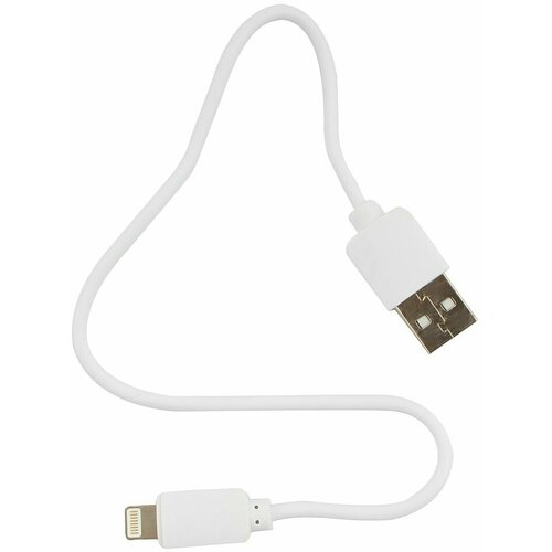 Набор из 3 штук Кабель USB Гарнизон GCC-USB2-AP2-0.3M-W AM/Lightning, для iPhone5/6/7/8/X, IPod, IPad, 0.3 м, белый кабель зарядный usb lightning для iphone ipad ipod 2 4 a 1 метр