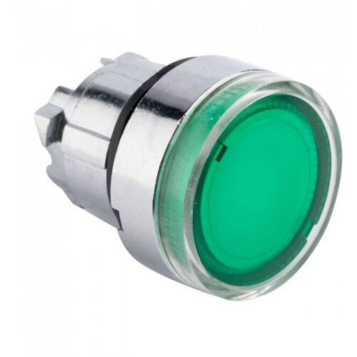 Механизм кнопки исполнительный XB4 зеленый плоский возвратный без фиксации с подсветкой PROxima | код XB4BW-G | EKF (8шт. в упак.) механизм возвратный телескопический рпк