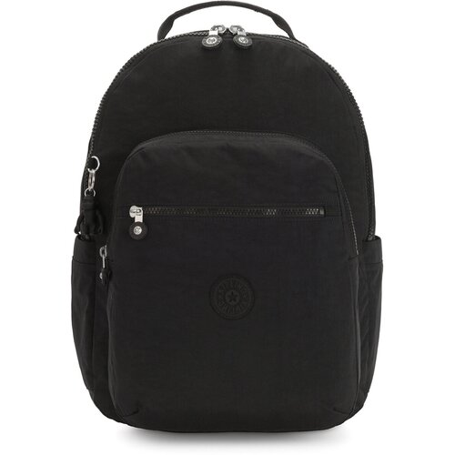 Рюкзак Kipling KI5210P39 Seoul Large backpack *P39 Black Noir kipling чемодан ki5993p39 curiosity s small cabin size 4 wheeled hardshell luggage p39 black noir