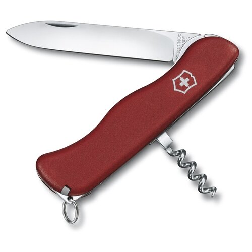 фото Нож перочинный victorinox "alpineer", 111 мм, 5 функций, с фиксатором лезвия, красный