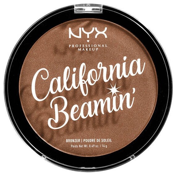 NYX professional makeup Бронзирующая пудра California Beamin' Face & Body Bronzer, Golden State