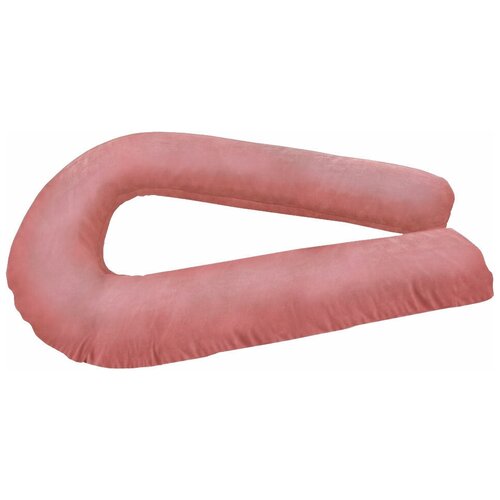 Подушка универсальная DreamBag U-образная Розовый, микровельвет