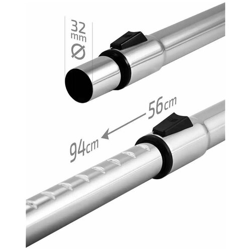 Труба для пылесоса Bosh 32мм шлат022 труба телескопическая 470 990 мм для пылесоса d 35 мм хром