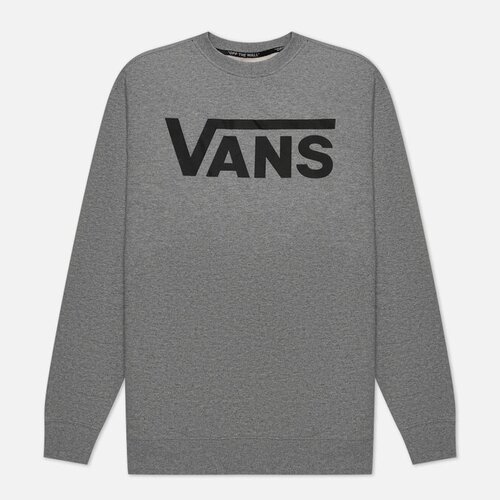 Толстовка VANS, силуэт прямой, размер M, серый