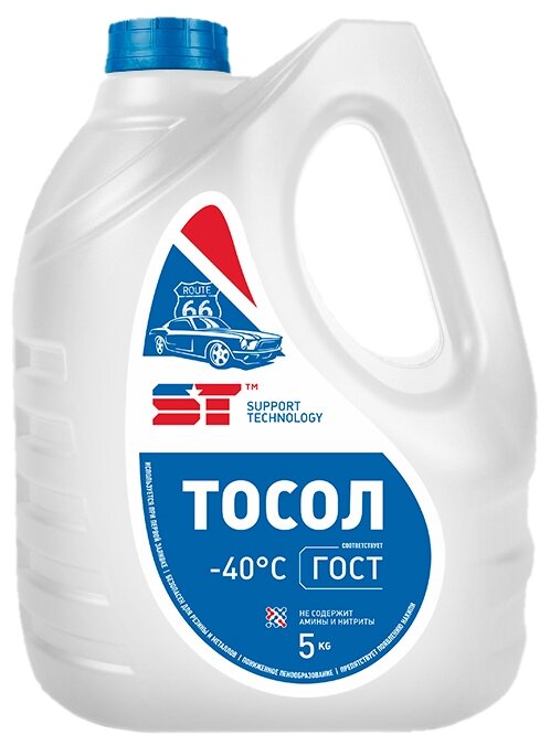 SUPPORT TECHNOLOGY ST0108 Тосол ST А-40 5 кг