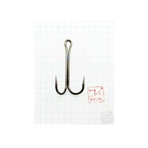 крючок namazu double hook размер 3 0 int цвет bn двойник 50 шт n hd3 0bn Крючок Koi Double Hook № 3/0 , BN, двойник (10 шт.) KH2301-3/0BN