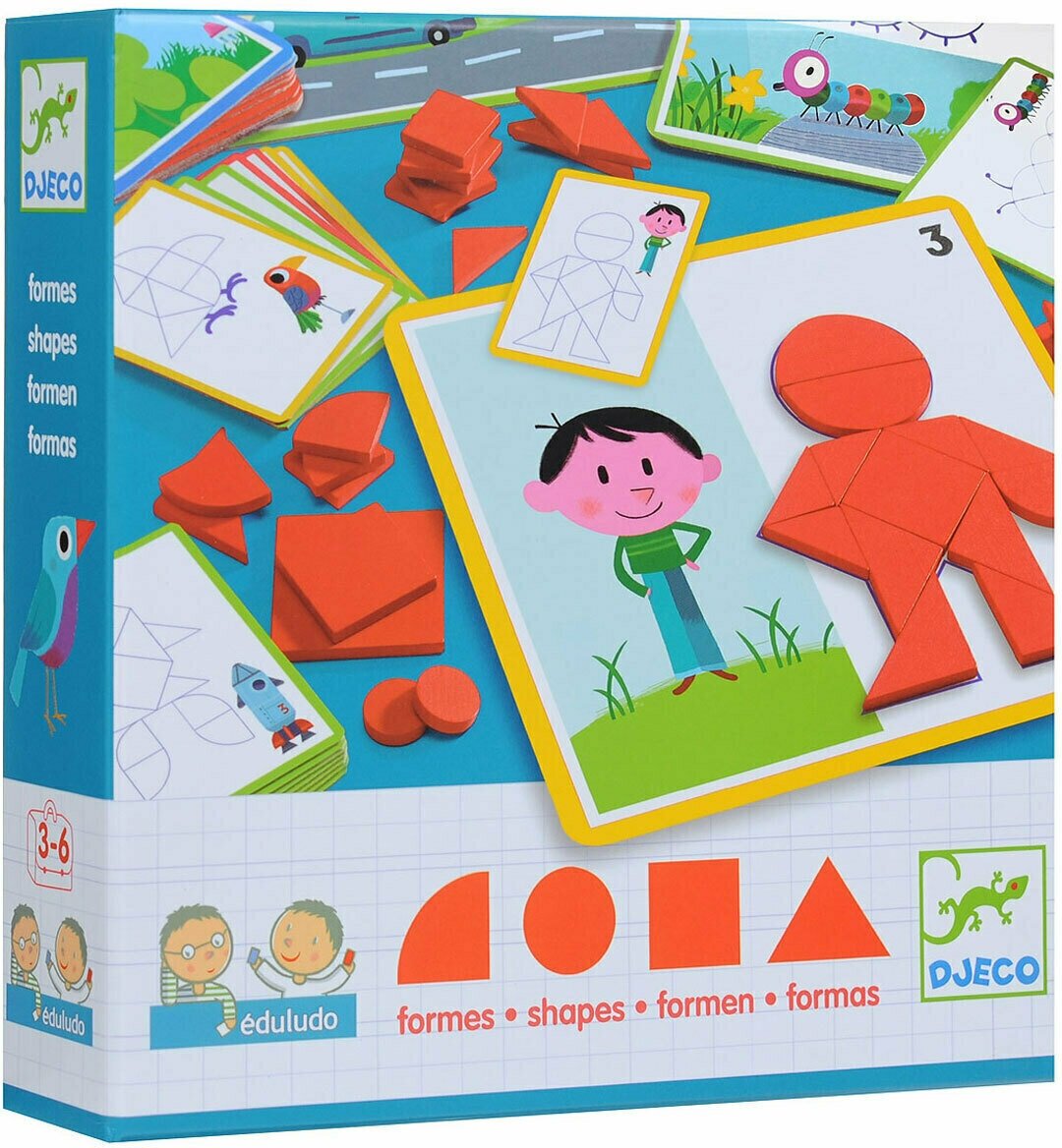 Игра Eduludo Фигуры, 08300