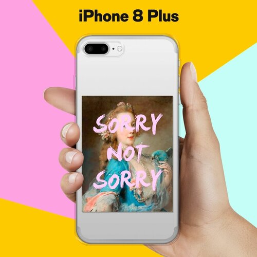 Силиконовый чехол Sorry на Apple iPhone 8 Plus силиконовый чехол sorry на apple iphone 11