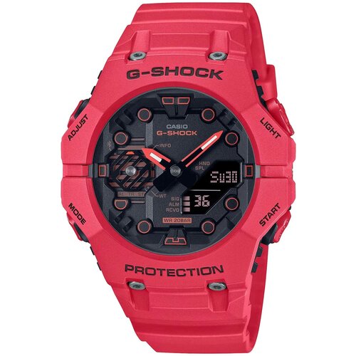 Наручные часы CASIO G-Shock GA-B001-4A, красный, черный