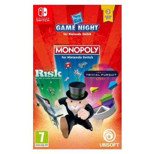 Игра Hasbro Game Night Standard Edition для Nintendo Switch, картридж игра fate extella the umbral star standard edition для nintendo switch картридж