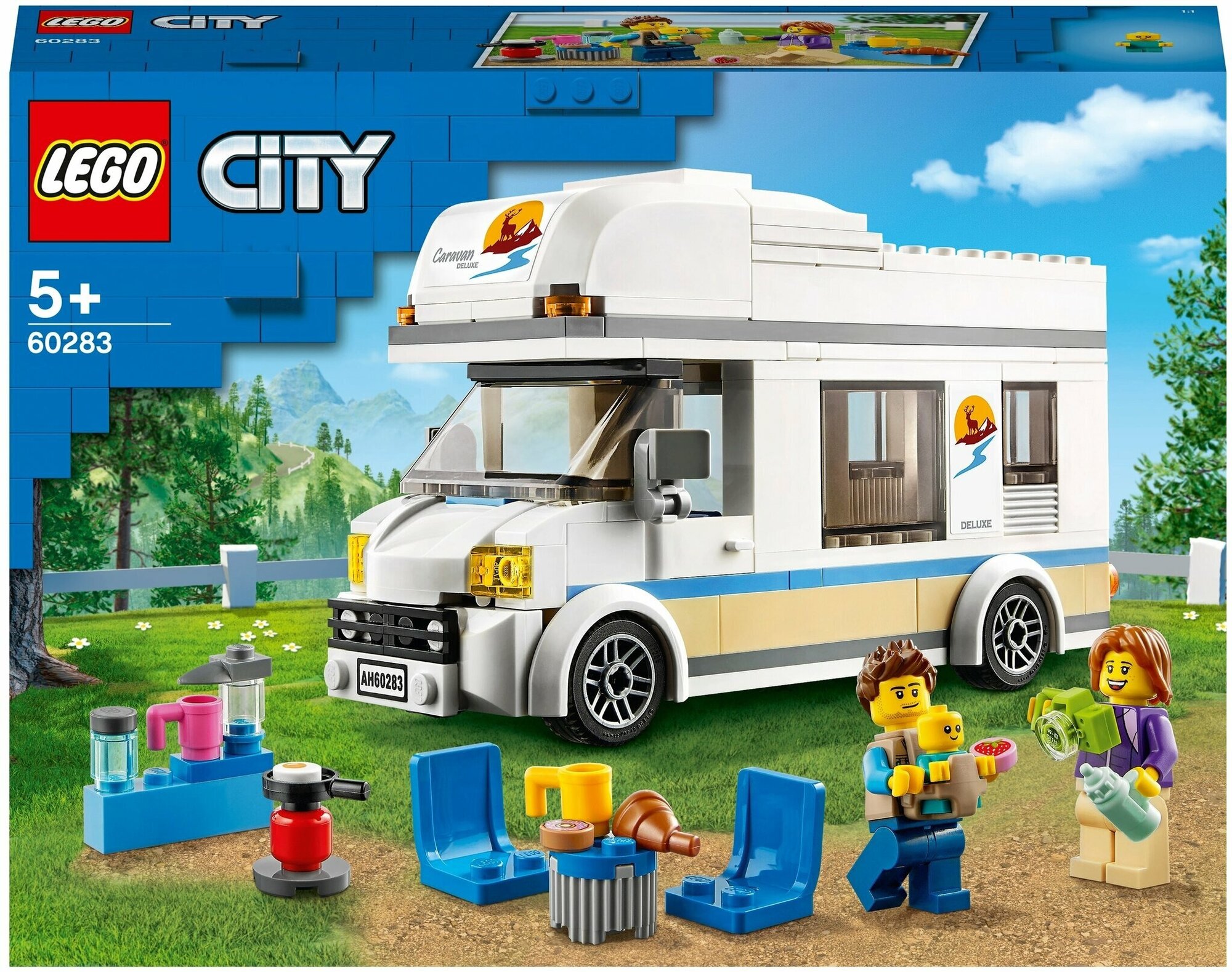 Конструктор LEGO City 60283 Отпуск в доме на колёсах