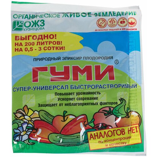 БиоУдобрение Регулятор роста Гуми-30 0.1 кг