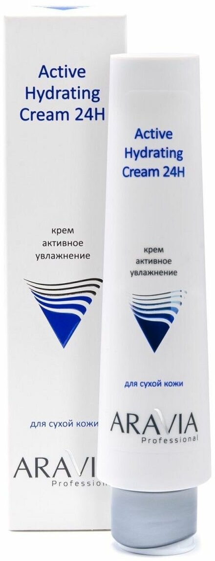 Aravia Крем для лица активное увлажнение / Active Hydrating Cream 24H, 100 мл