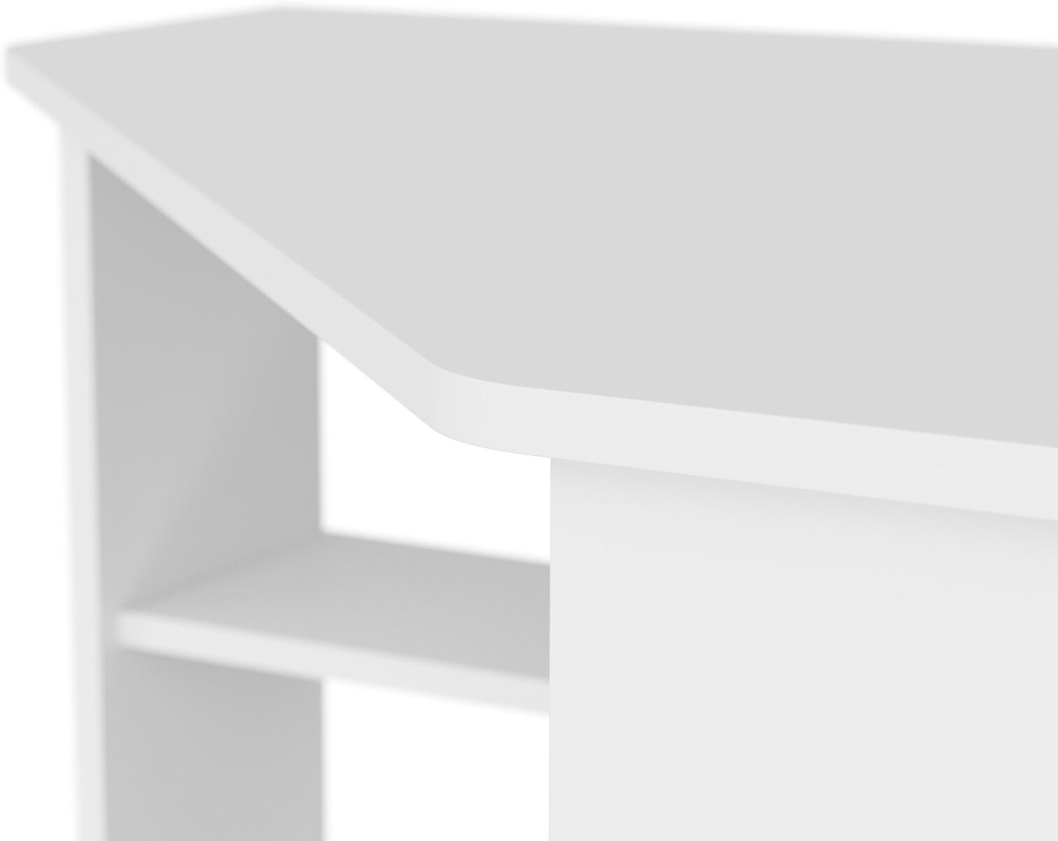 Компьютерный стол Первый Мебельный СТК5 Белый - фотография № 4