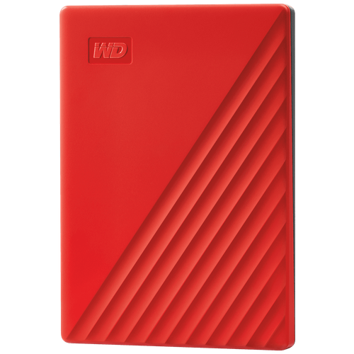 Жесткий диск Western Digital My Passport 4Tb Red WDBPKJ0040BRD-WESN внешний жесткий диск 2 5 western digital wdbpkj0040brd wesn original usb 3 0 4tb my passport красный