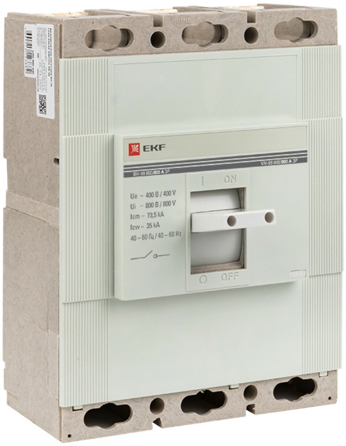 sl99-800-800 Выключатель нагрузки ВН-99 800/800А 3P PROxima EKF - фото №1