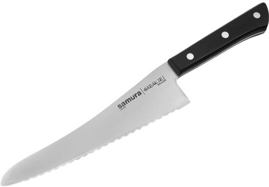 Нож для нарезки замороженных продуктов Samura HARAKIRI SHR-0056B/K 18,8 см
