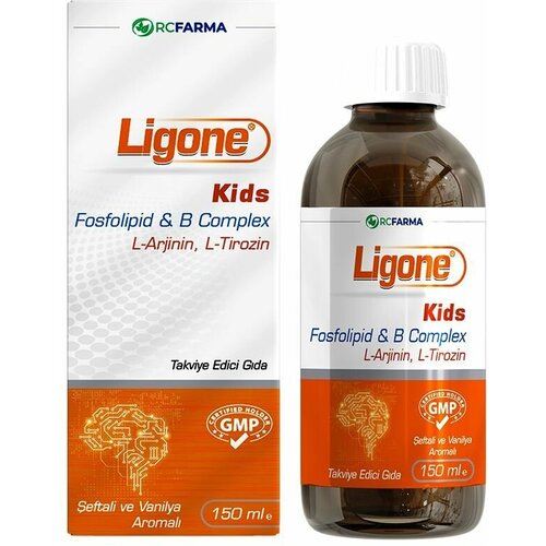 RC.Farma Ligone Kids B-Complex / Лигон Детский Фосфолипиды и Витамины B с L-аргинином и L-тирозином 150мл