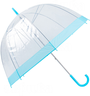 Зонт прозрачный купол Эврика, зонт трость женский, мужской, 8 спиц, диаметр купола 82 см
