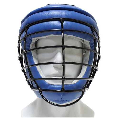 Шлем с маской для армейского рукопашного боя - синий, S кадочников алексей алексеевич боевая механика армейского рукопашного боя