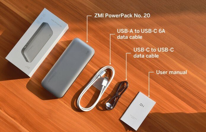 Внешний аккумулятор (Power Bank) Xiaomi PowerBank ZMIQB826G, 25000мAч, серый - фото №10