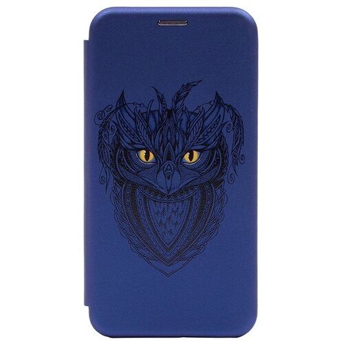 фото Чехол-книжка gosso book art jack для samsung galaxy s20 синий grand owl