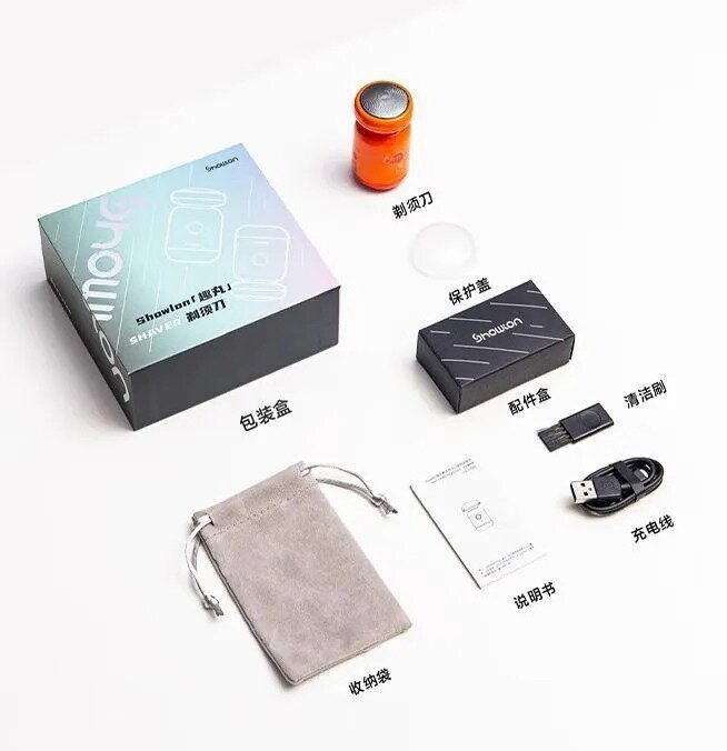 Электробритва Xiaomi Orange / Ультракомпактный шейвер - фотография № 3