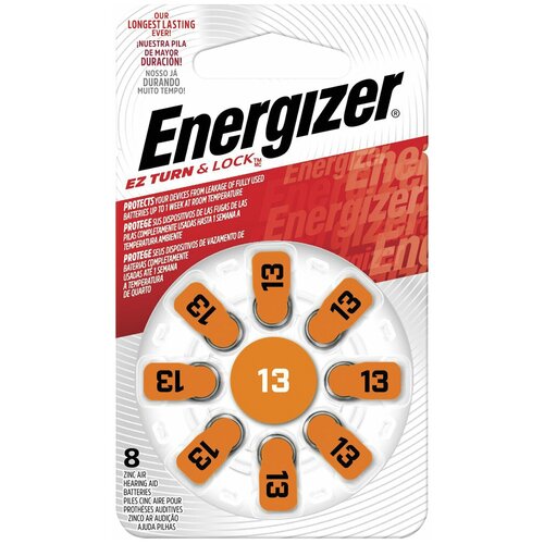 Батарейка 13 Zinc Air Energizer (8шт/Бл) Цена За Блистер Energizer арт. E301431601